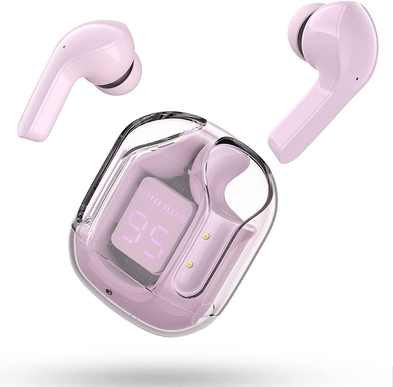 Life Like Ultrapods TWS Earbuds With Mic - Pink