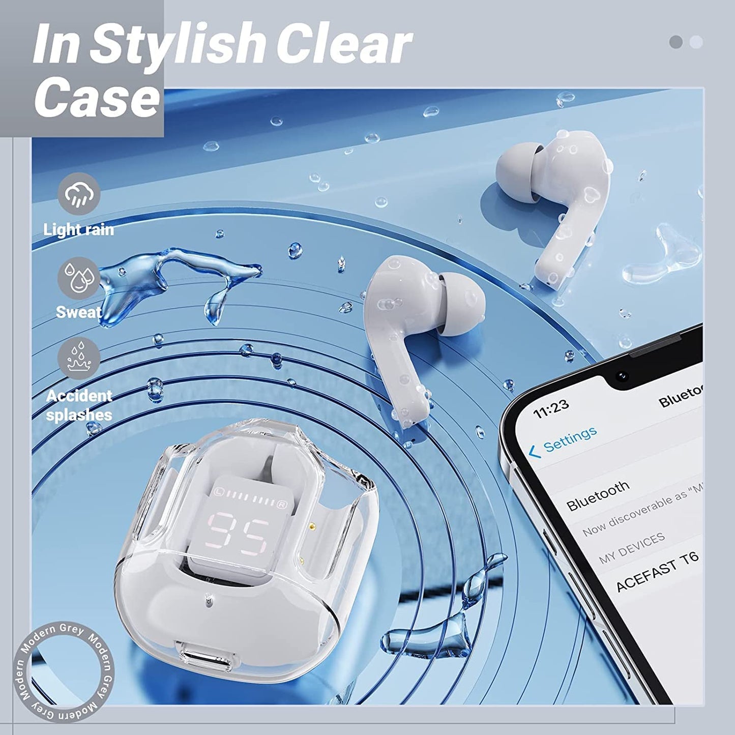 Life Like UltraPod TWS Earbuds With Mic - White