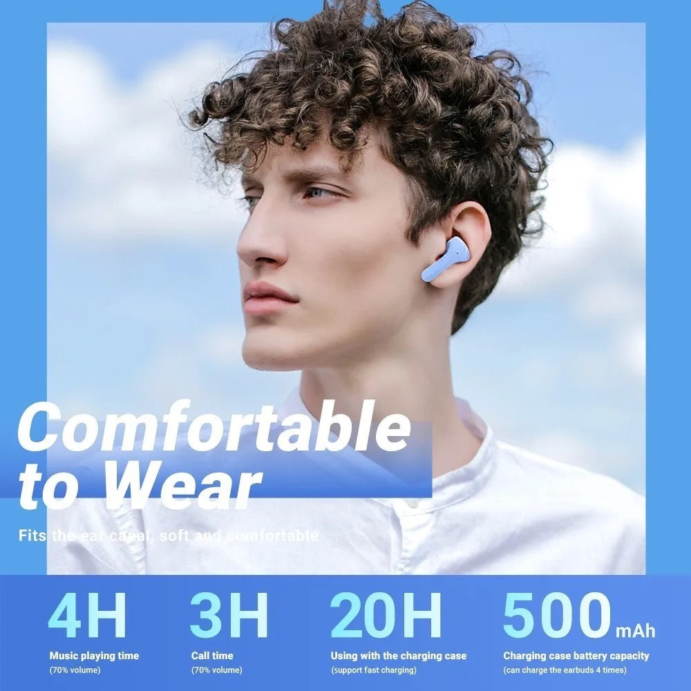 Life Like UltraPod TWS Earbuds With Mic - Blue